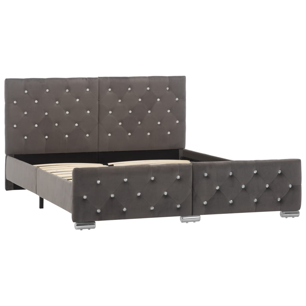 Estructura de cama 140x200 Gris