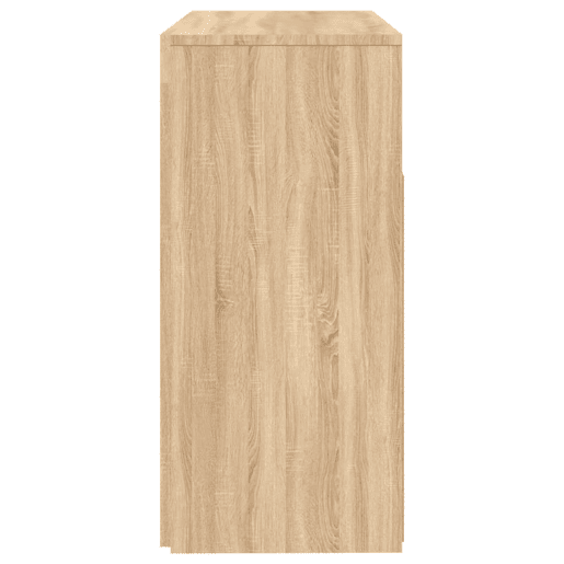 vidaXL Aparador com luzes LED 80x35x75 cm carvalho sonoma vidaXL Aparador com luzes LED 80x35x75 cm carvalho sonoma
