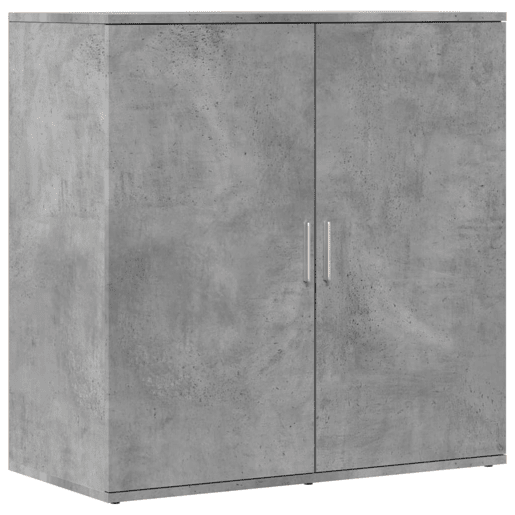 vidaXL Aparador 79x38x80 cm madeira processada cinza cimento vidaXL Aparador 79x38x80 cm madeira processada cinza cimento