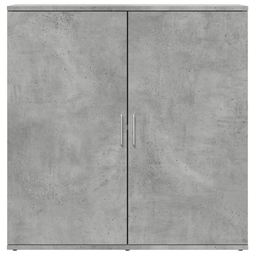 vidaXL Aparador 79x38x80 cm madeira processada cinza cimento vidaXL Aparador 79x38x80 cm madeira processada cinza cimento