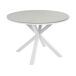 Beliani Conjunto de comedor MALETTO/BUSSETO Beliani Conjunto de comedor MALETTO/BUSSETO Blanco/ Gris
