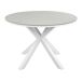 Beliani Conjunto de comedor MALETTO/BUSSETO Beliani Conjunto de comedor MALETTO/BUSSETO Blanco/ Gris
