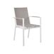 Beliani Conjunto de comedor MALETTO/BUSSETO Beliani Conjunto de comedor MALETTO/BUSSETO Blanco/ Gris