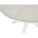 Beliani Conjunto de comedor MALETTO/BUSSETO Beliani Conjunto de comedor MALETTO/BUSSETO Blanco/ Gris