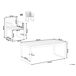 Beliani Conjunto de comedor SASSARI II Beliani Conjunto de comedor SASSARI II Madera Clara