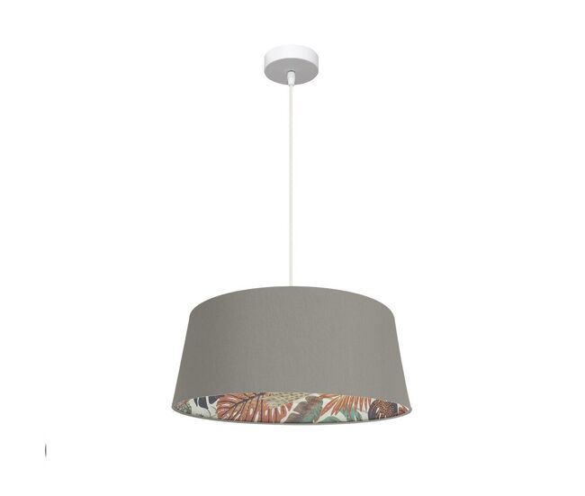 Lampara de techo metal color gris serie tunez 50cm