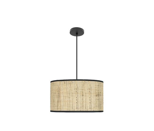 Lampara de techo metal color negro serie moda 40cm