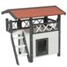 Caseta para Gato Madera de Abeto PawHut Caseta para Gato Madera de Abeto PawHut Blanco