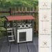 Caseta para Gato Madera de Abeto PawHut Caseta para Gato Madera de Abeto PawHut Blanco
