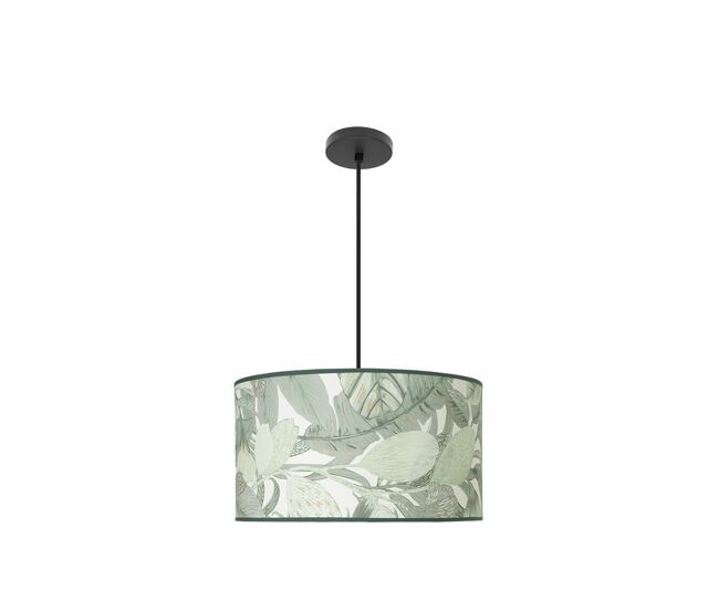 Lampara de techo metal color verde serie moda 40cm