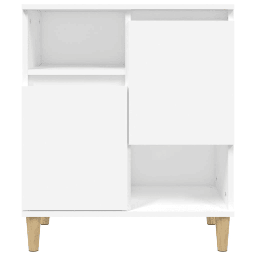 vidaXL Aparadores 3 pcs 60x35x70 cm derivados de madeira branco