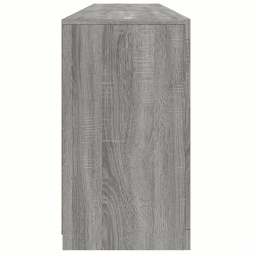 vidaXL Aparador com luzes LED 181,5x37x67 cm cinzento sonoma vidaXL Aparador com luzes LED 181,5x37x67 cm cinzento sonoma
