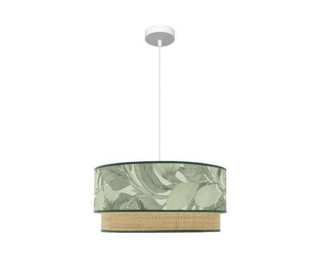Lampara de techo metal color verde serie congo 50cm