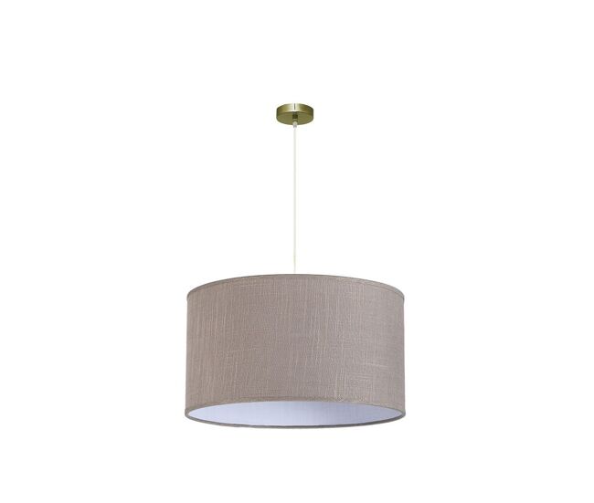 Lampara de techo metal color gris serie happy 60cm