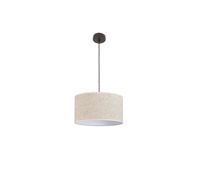 Lampara de techo metal color beige serie happy 40cm