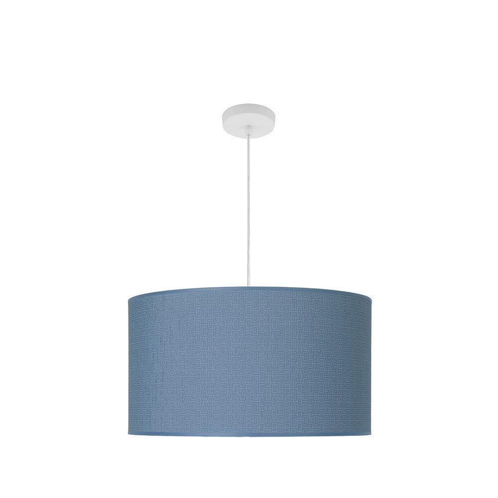 Lampara de techo metal color azul serie moda 50cm