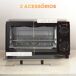 Horno Eléctrico Metal HOMCOM, hogar - cocina Horno Eléctrico Metal HOMCOM, hogar - cocina Negro