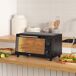 Horno Eléctrico Metal HOMCOM, hogar - cocina Horno Eléctrico Metal HOMCOM, hogar - cocina Negro