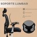 Conjunto de Silla Poliéster, Espuma HOMCOM Conjunto de Silla Poliéster, Espuma HOMCOM Negro