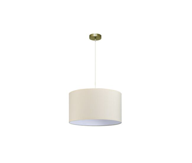 Lampara de techo metal color beige serie dori 45cm