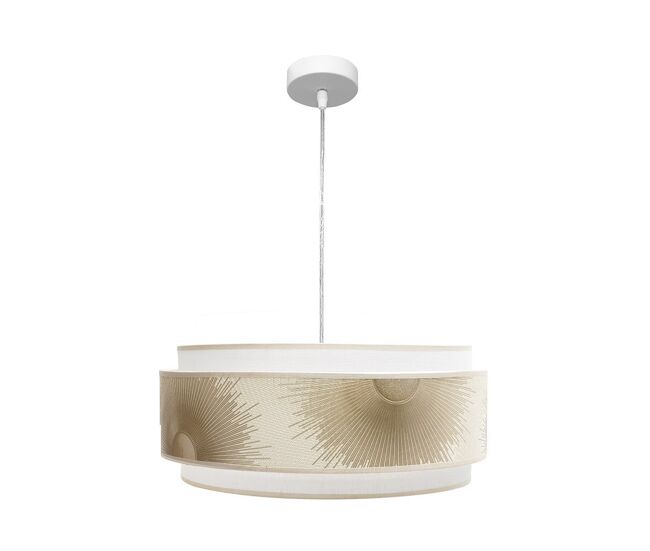 Lampara de techo metal color dorado serie nepal 50cm