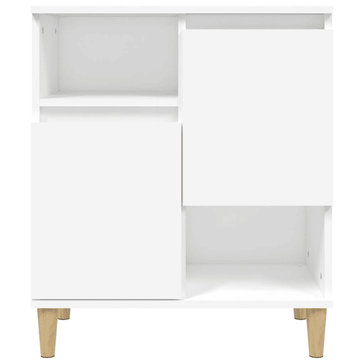 vidaXL Aparadores 2 pcs 60x35x70 cm derivados de madeira branco vidaXL Aparadores 2 pcs 60x35x70 cm derivados de madeira branco