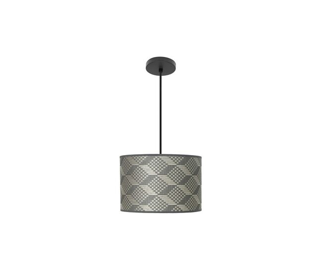 Lampara de techo metal color negro serie moda 30cm