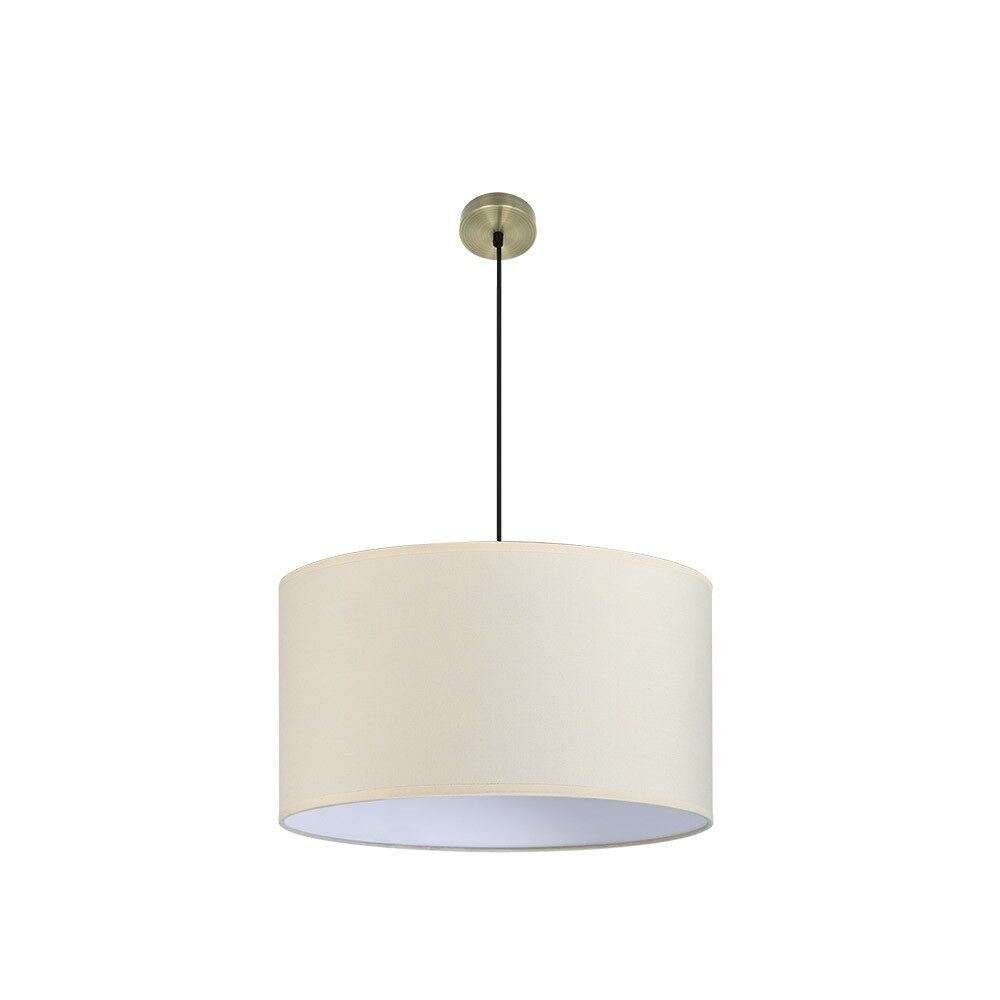 Lampara de techo metal color beige serie dori 60cm
