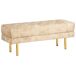 Beliani Banco de cama ROSEVILLE 117x40 Beliani Banco de cama ROSEVILLE 117x40 Beige
