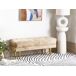 Beliani Banco de cama ROSEVILLE 117x40 Beliani Banco de cama ROSEVILLE 117x40 Beige