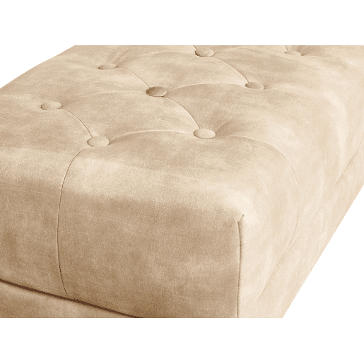 Banco ROSEVILLE Veludo Creme