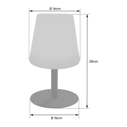 Lámpara de mesa LED ORION