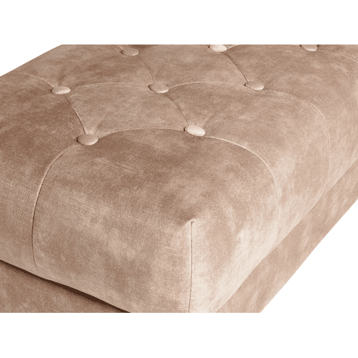 Banco ROSEVILLE Veludo Taupe