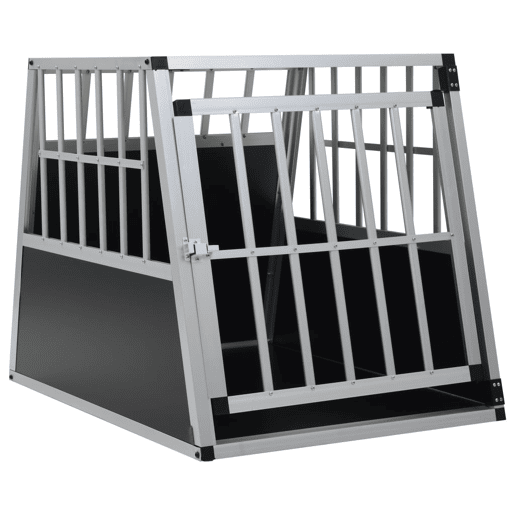 vidaXL Transportadora para cães com porta única 65x91x69,5 cm