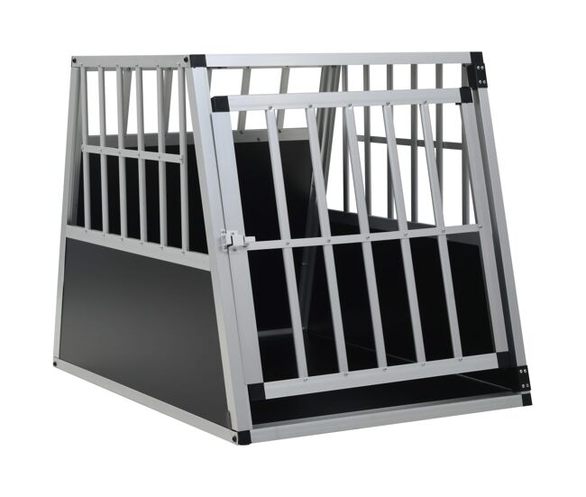 Vidaxl jaula de perro con puerta única 65x91x69,5 cm