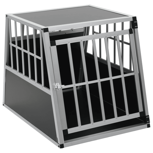 vidaXL Transportadora para cães com porta única 65x91x69,5 cm