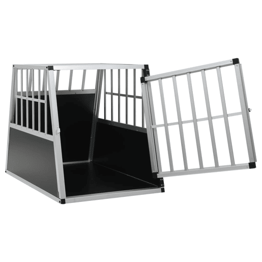 vidaXL Transportadora para cães com porta única 65x91x69,5 cm