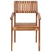 Beliani Silla de comedor AGELLO Beliani Silla de comedor AGELLO Madera Clara