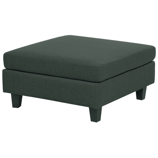 Beliani Sofá de canto com repousa-pés Poliéster UNSTAD Beliani Sofá de canto com repousa-pés Poliéster UNSTAD