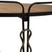Mesa de centro de madera y metal Mesa de centro de madera y metal Negro/ Madera