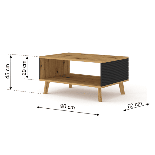 Mesa Centro LUXI 90x60x45