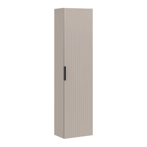 Conjunto móvel simples lavatório 60cm e coluna Adriel Caxemira