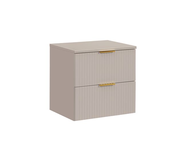 Mueble bajo lavabo 60cm encimera adriel cachemira