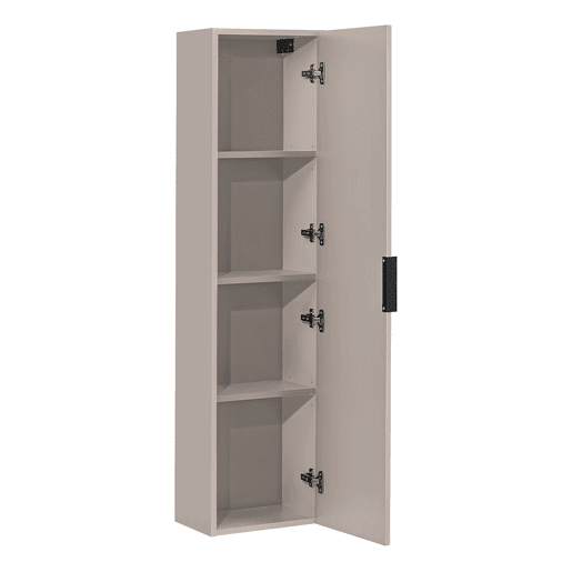 Ensemble meuble double vasque 120cm et colonne Adriel Cachemire