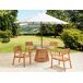 Beliani Conjunto de comedor AGELLO Beliani Conjunto de comedor AGELLO Madera Clara