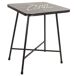 Mesa Cuadrada de metal Mesa Cuadrada de metal Negro