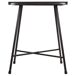 Mesa Cuadrada de metal Mesa Cuadrada de metal Negro