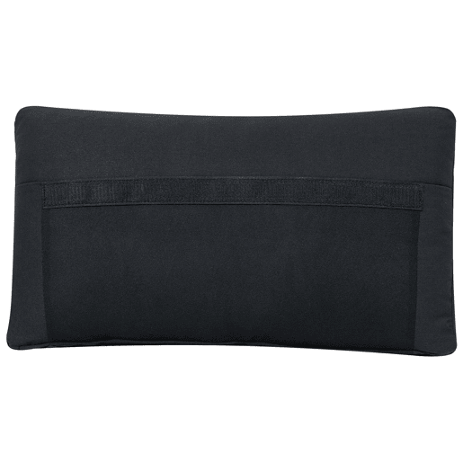 Sofá de canto modular UNSTAD Tecido Preto 5 lugares à esquerda