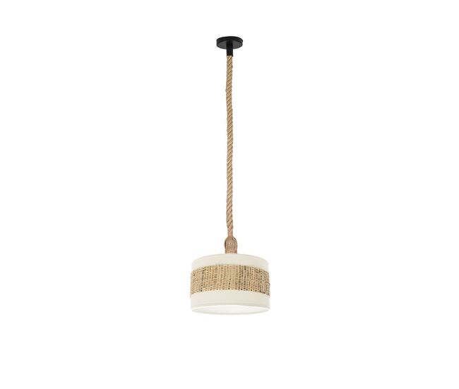 Lampara de techo metal color blanco serie nicaragua 30cm