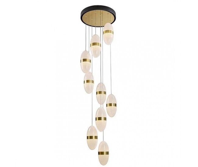 Lampara de techo metal color negro serie garden 50cm